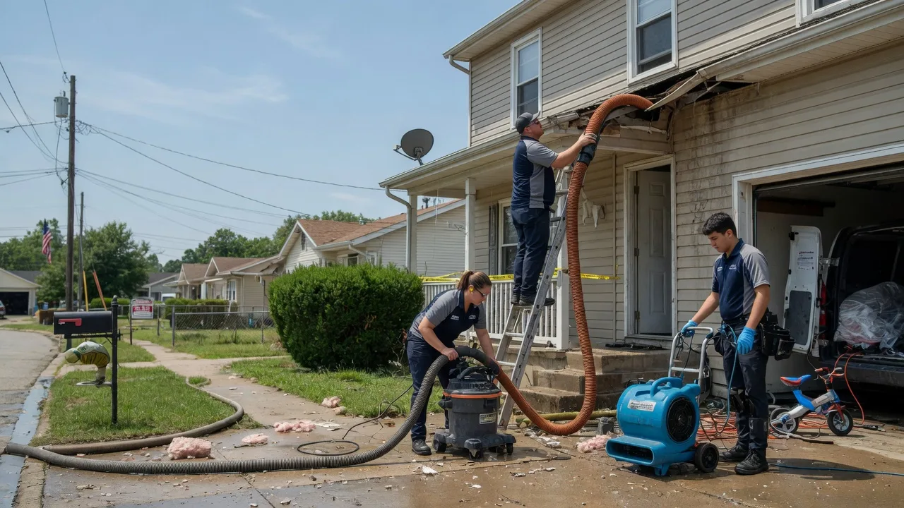 Water Damage Restoration in Mecca, IN near me